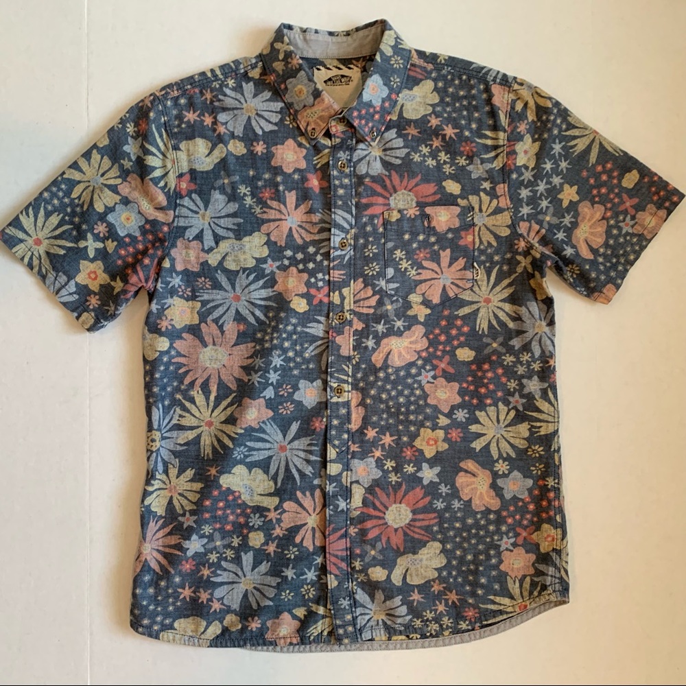 Vans Floral Button Down Shirt